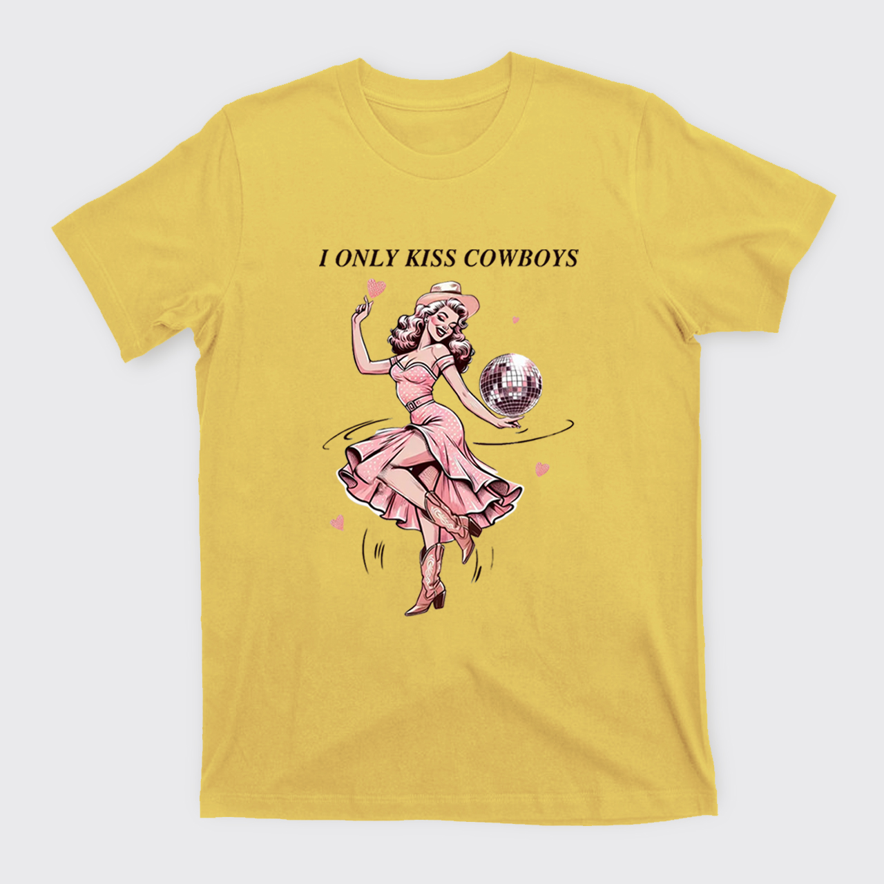 I Only Kiss Cowboys T-Shirts