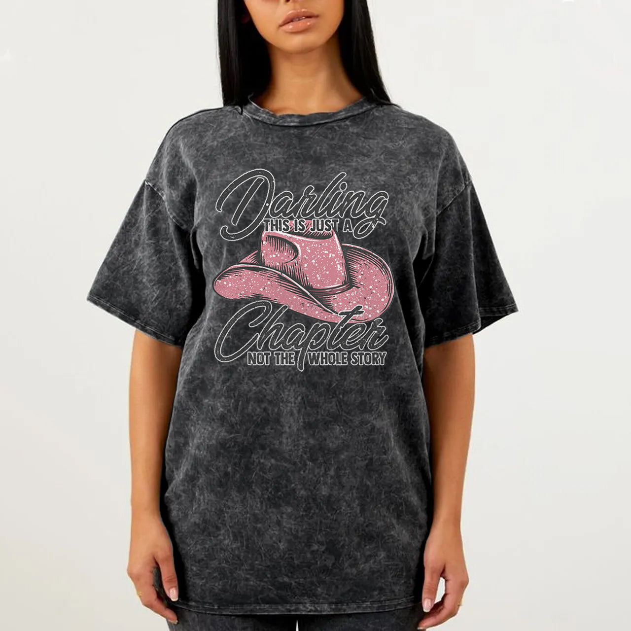 Darling This Is Just A Chapter Garment-dye Tees