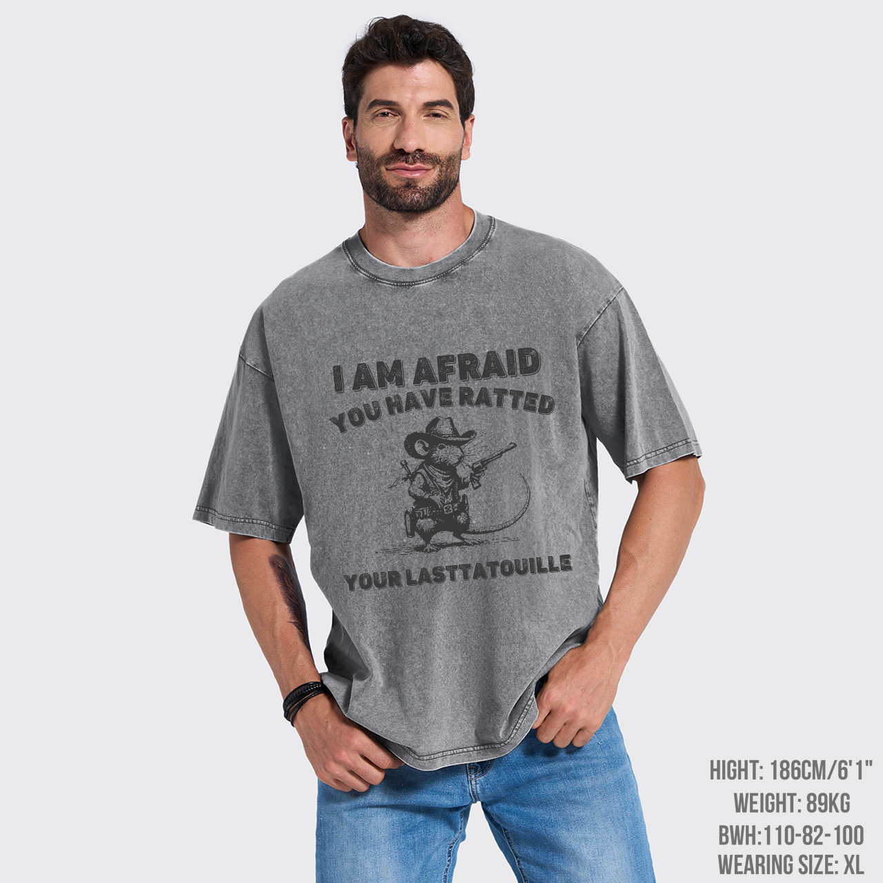 You've Ratted Your Last Tatouille Garment-dye Tees