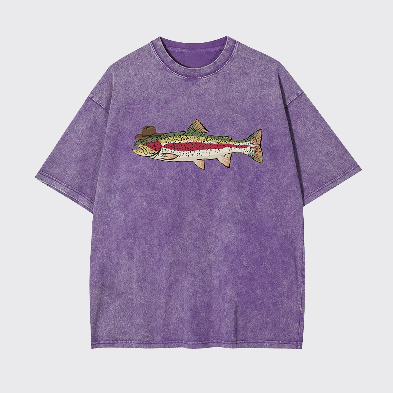 Cowboy Trout Western Fishing Garment-dye Tees
