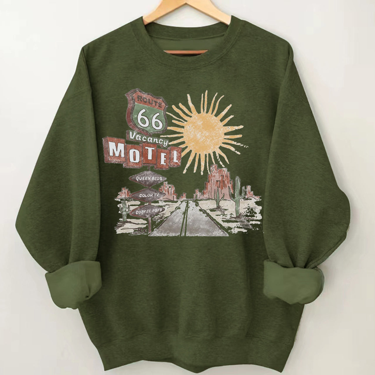 Route 66 Motel Sweatshirt