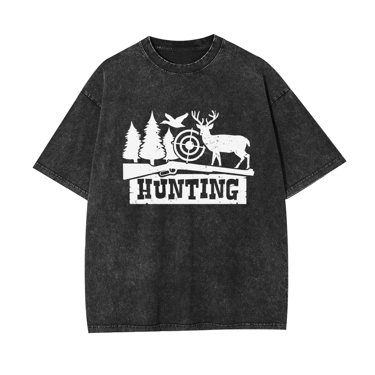 Hunting And Elk Garment-dye Tees