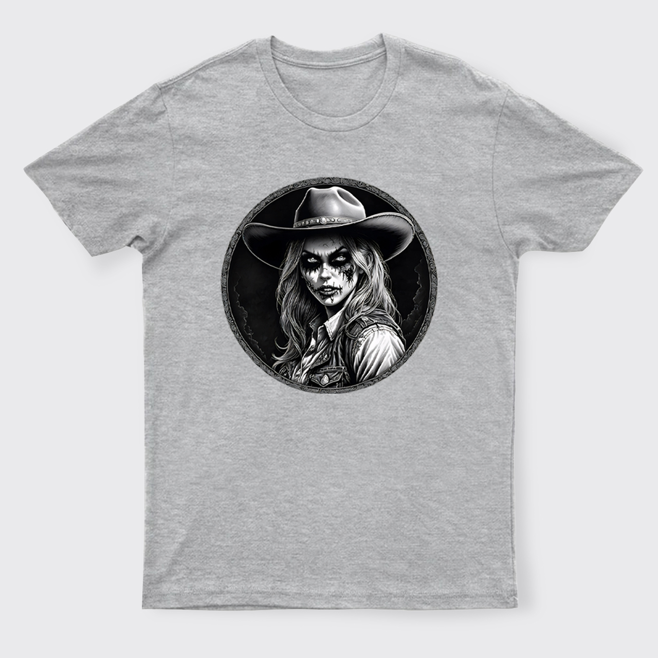 Halloween Undead Cowgirl T-Shirts