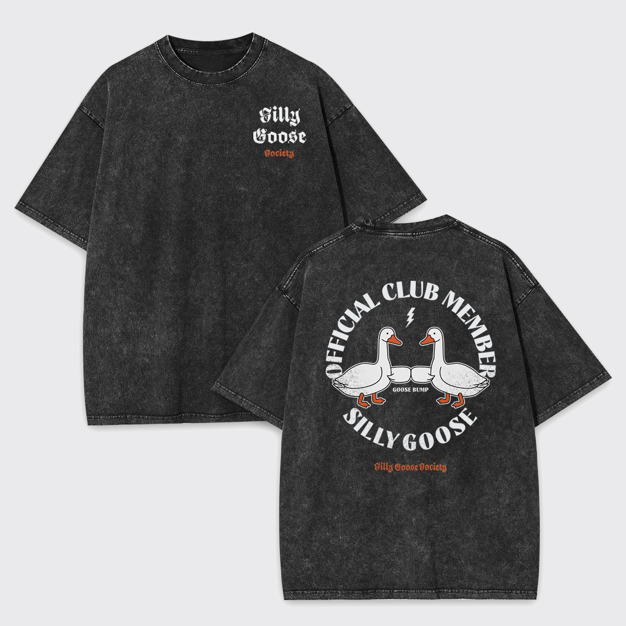Goose Bump Club Garment-dye Tees