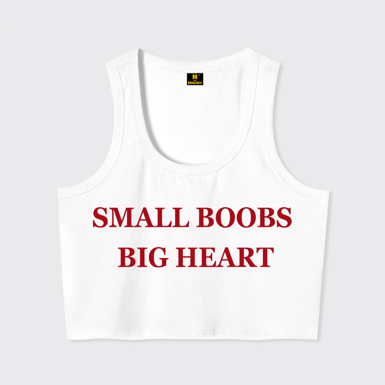 Small Boobs Big Heart Tank Top