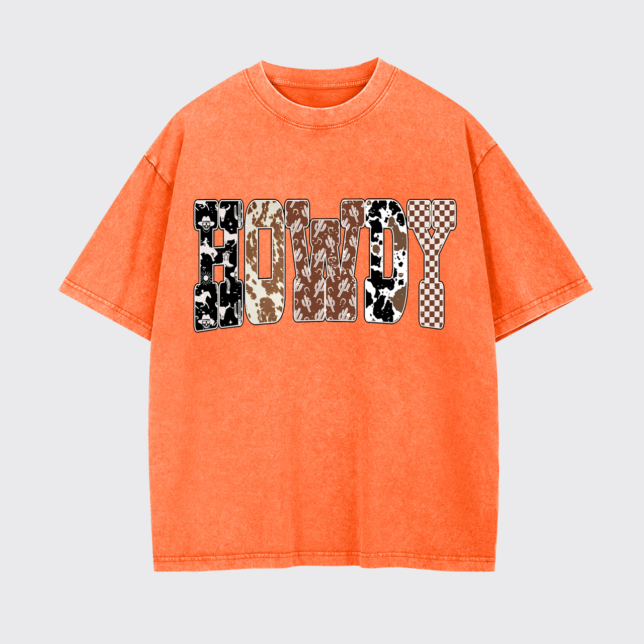 Howdy Western Halloween Garment-dye Tees
