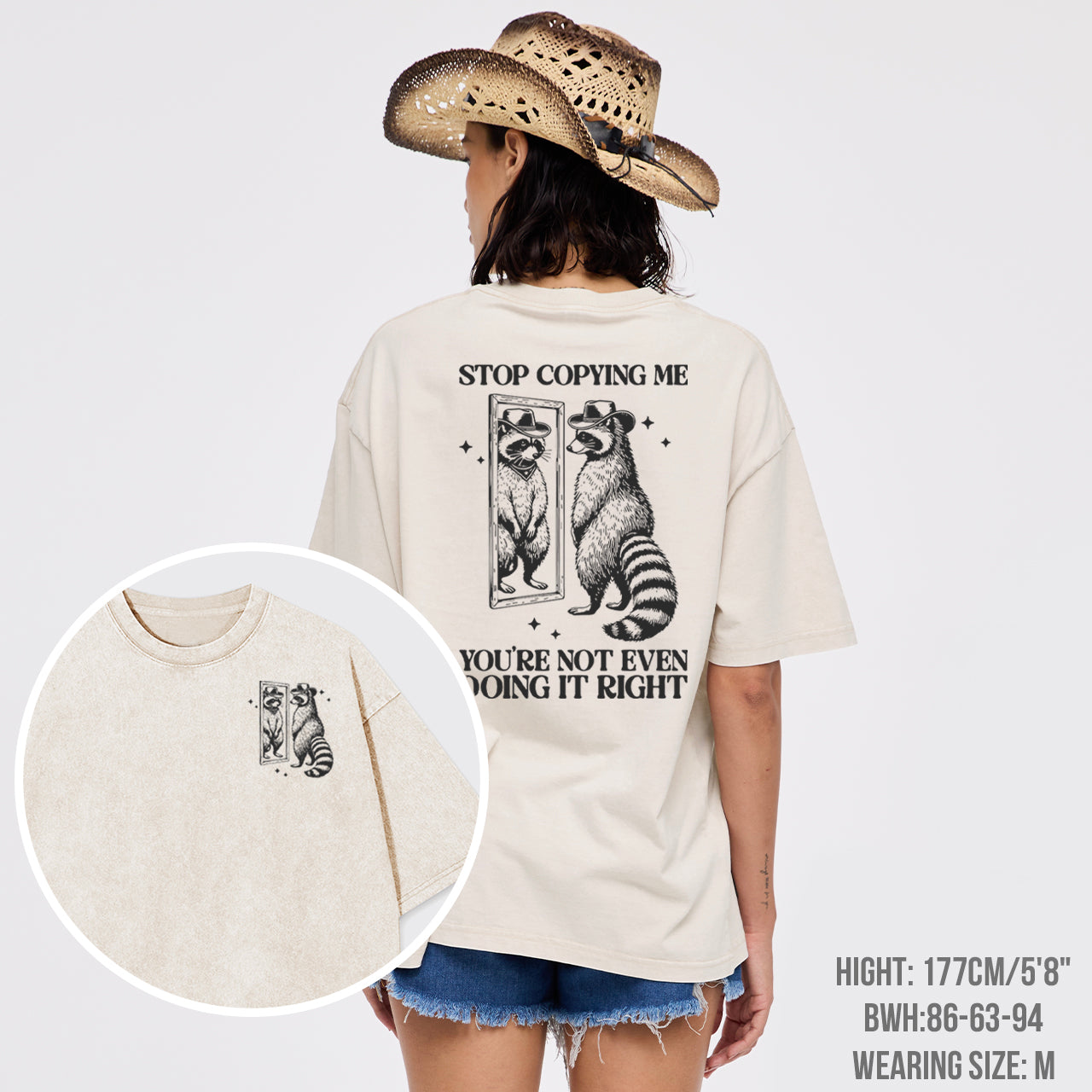 Stop Copying Me You're Not Even Doing It Right Garment-dye Tees