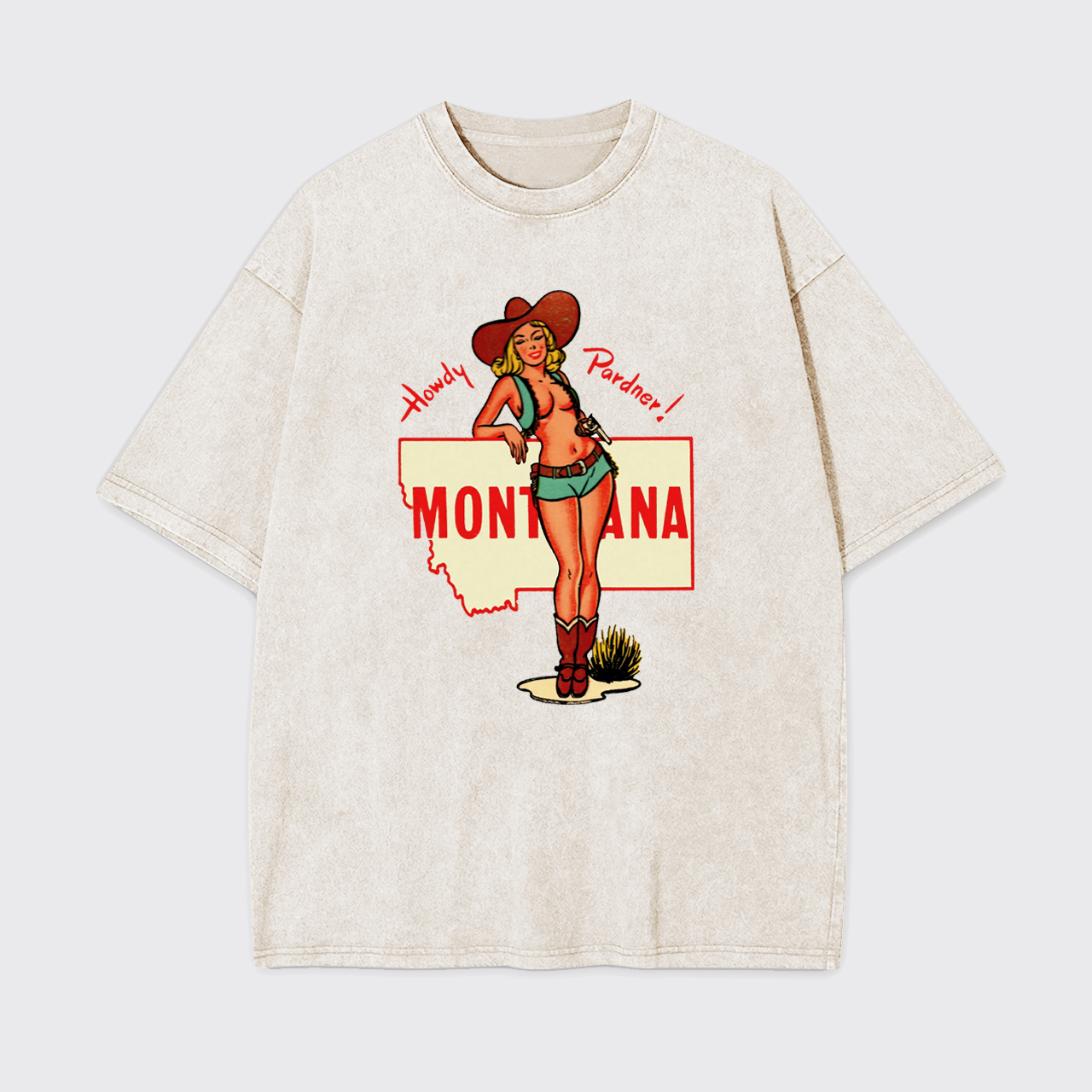 Vintage Cowgirl Garment-dye Tees