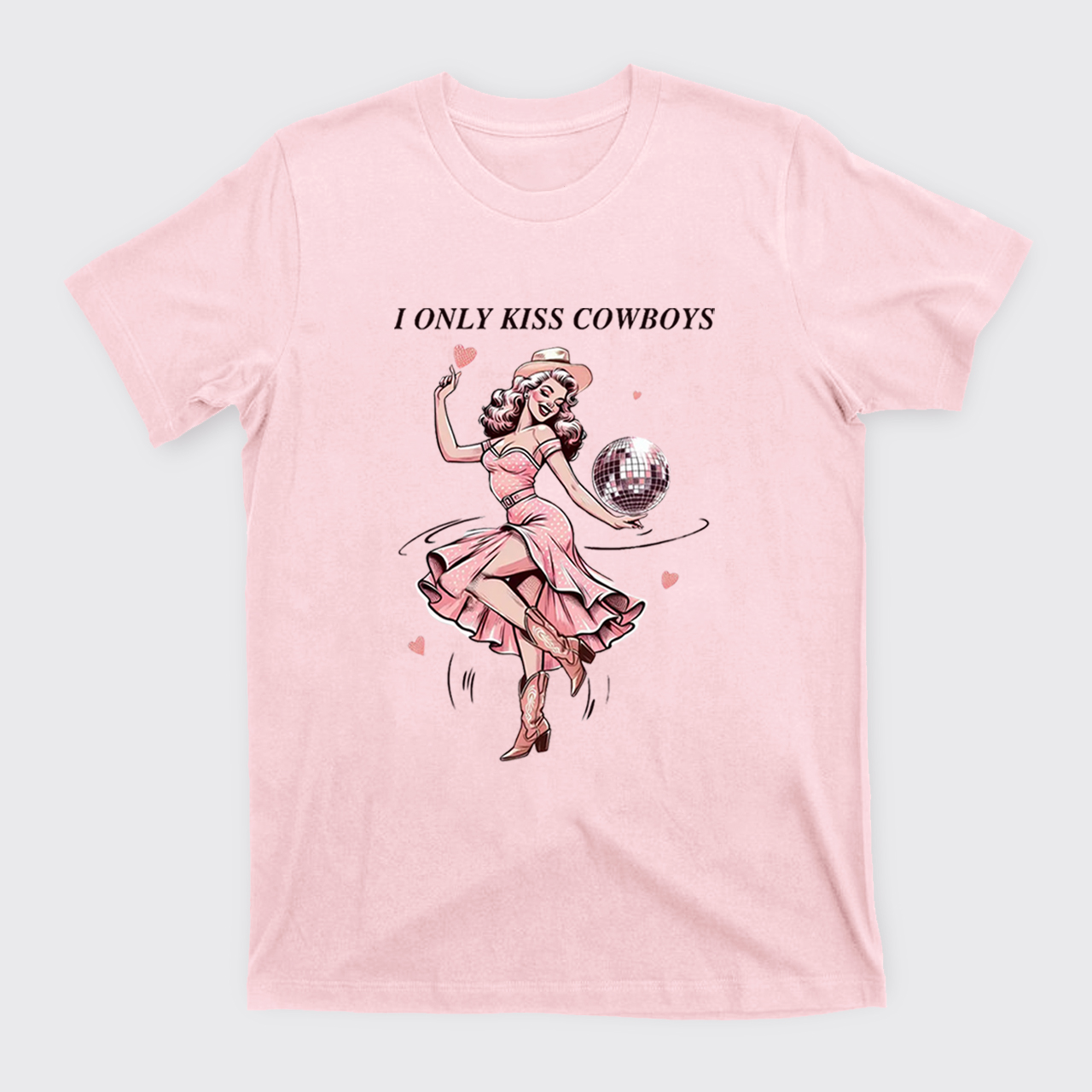 I Only Kiss Cowboys T-Shirts