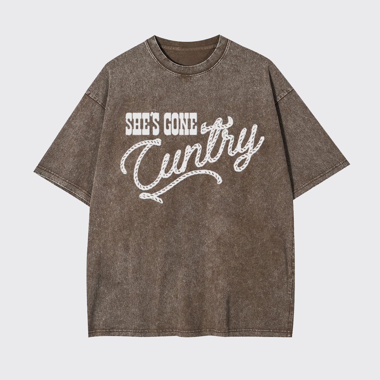 Country Music Cowgirl Garment-dye Tees