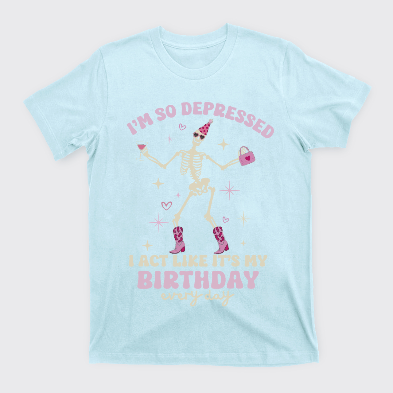 I'm So Depressed Music T-Shirts