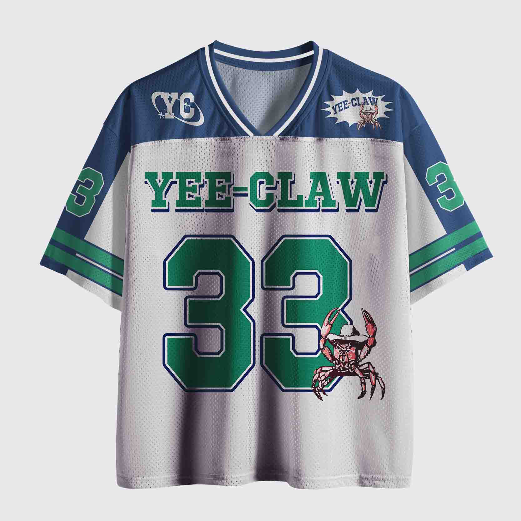 Personalized Yee-Claw Western Mesh Jersey