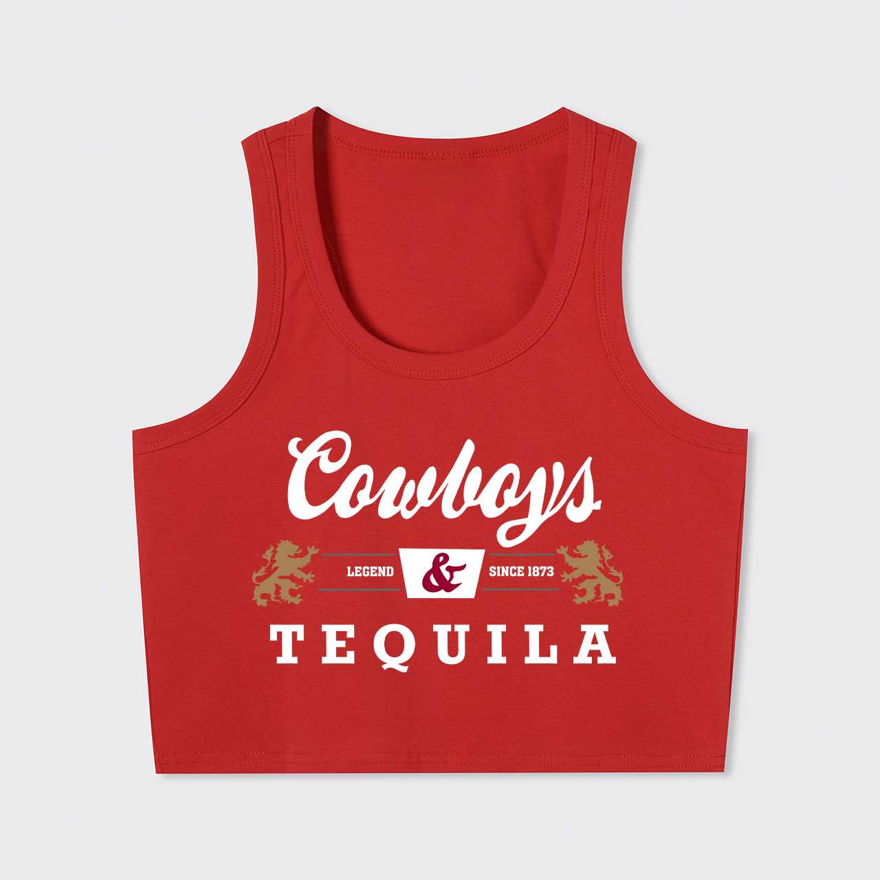 Cowboys And Tequila Tank Top