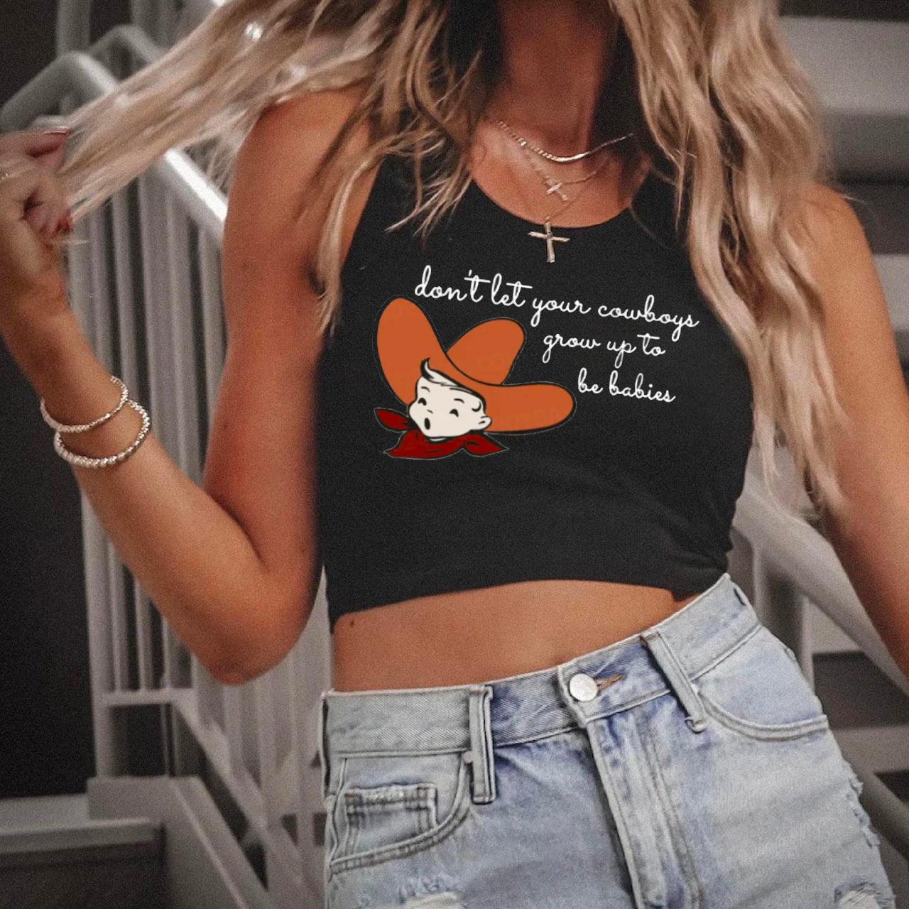 Cute Cowboy Tank Top