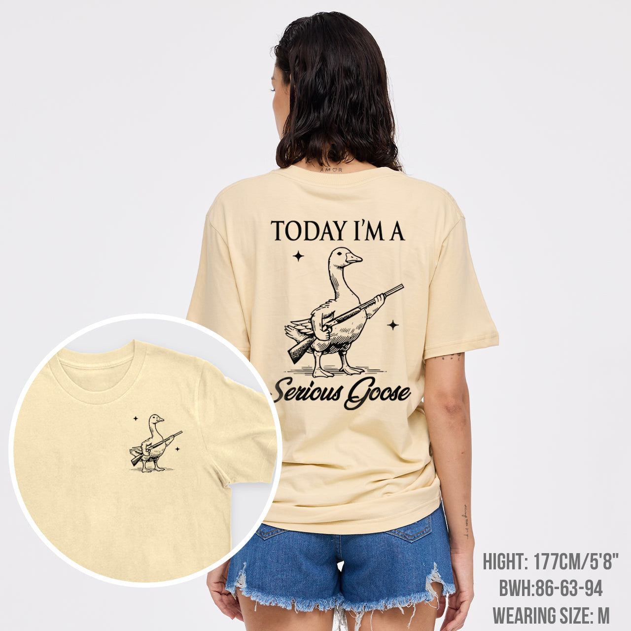 Today I'm Serious Goose T-Shirts