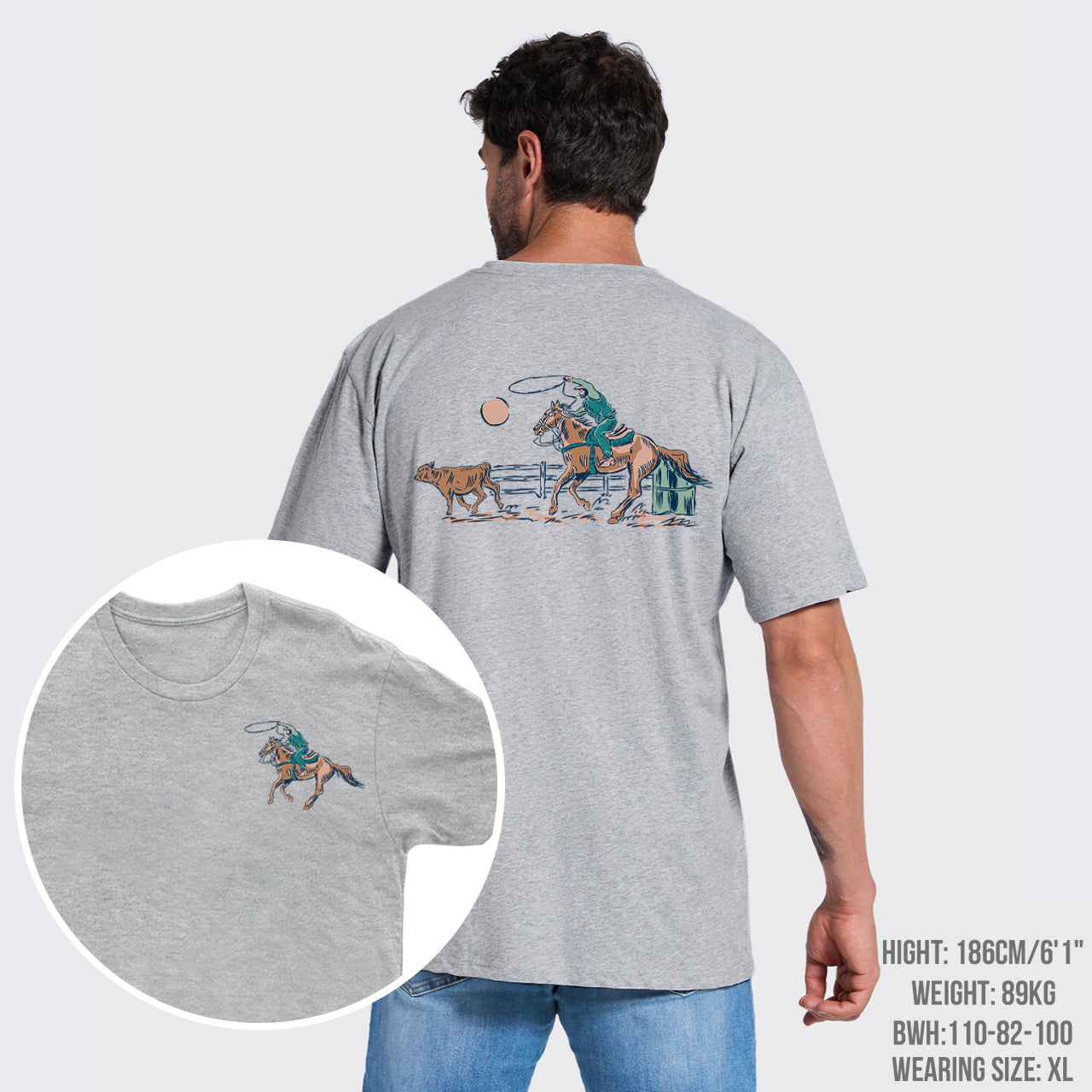 Western Cowboy Rodeo T-Shirts