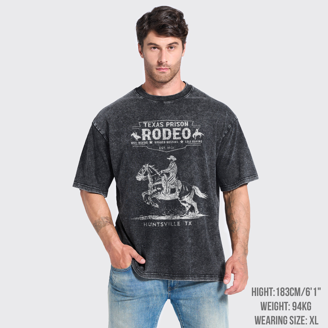 Texas Prison Rodeo Garment-dye Tees