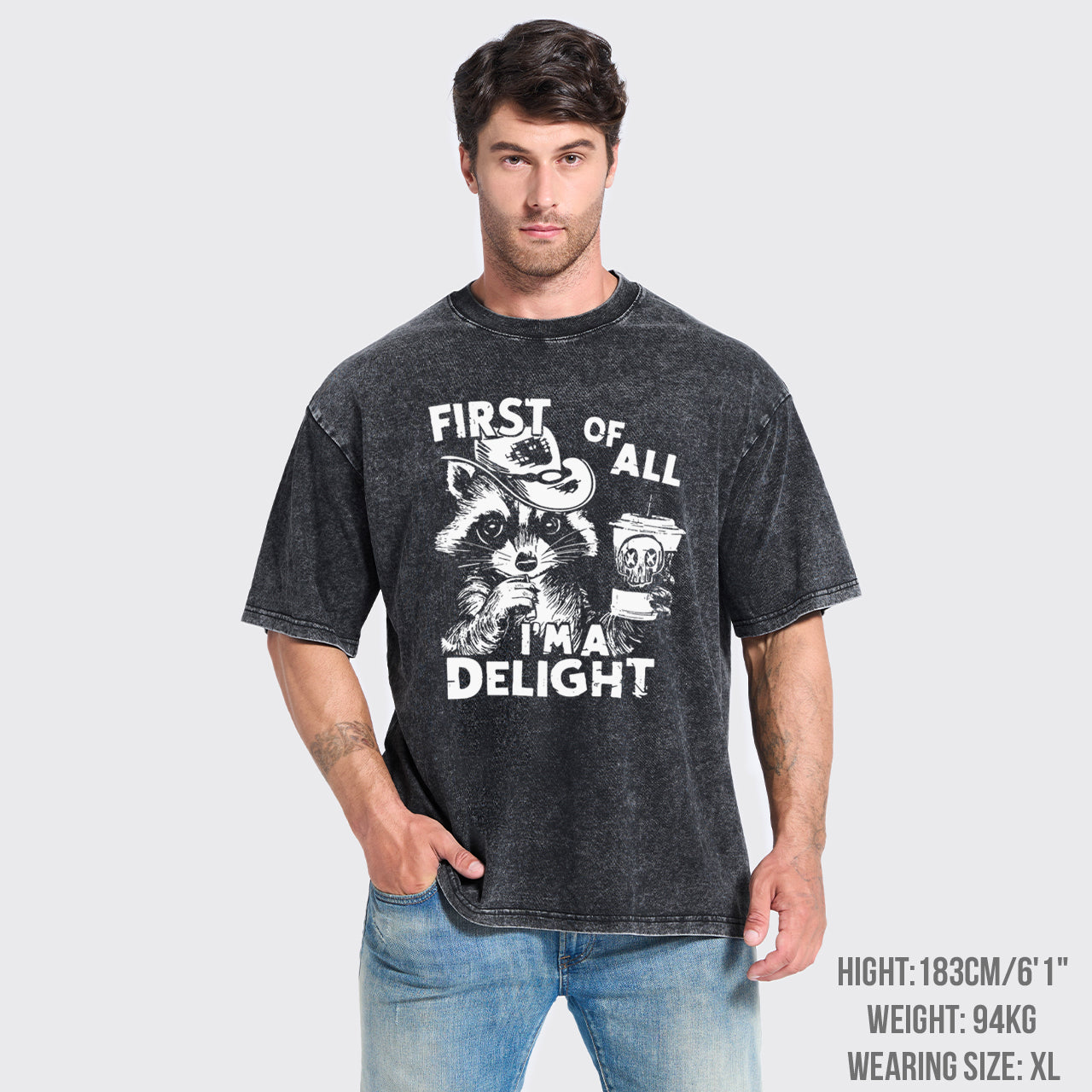 First Of All I'm A Delight Garment-dye Tees