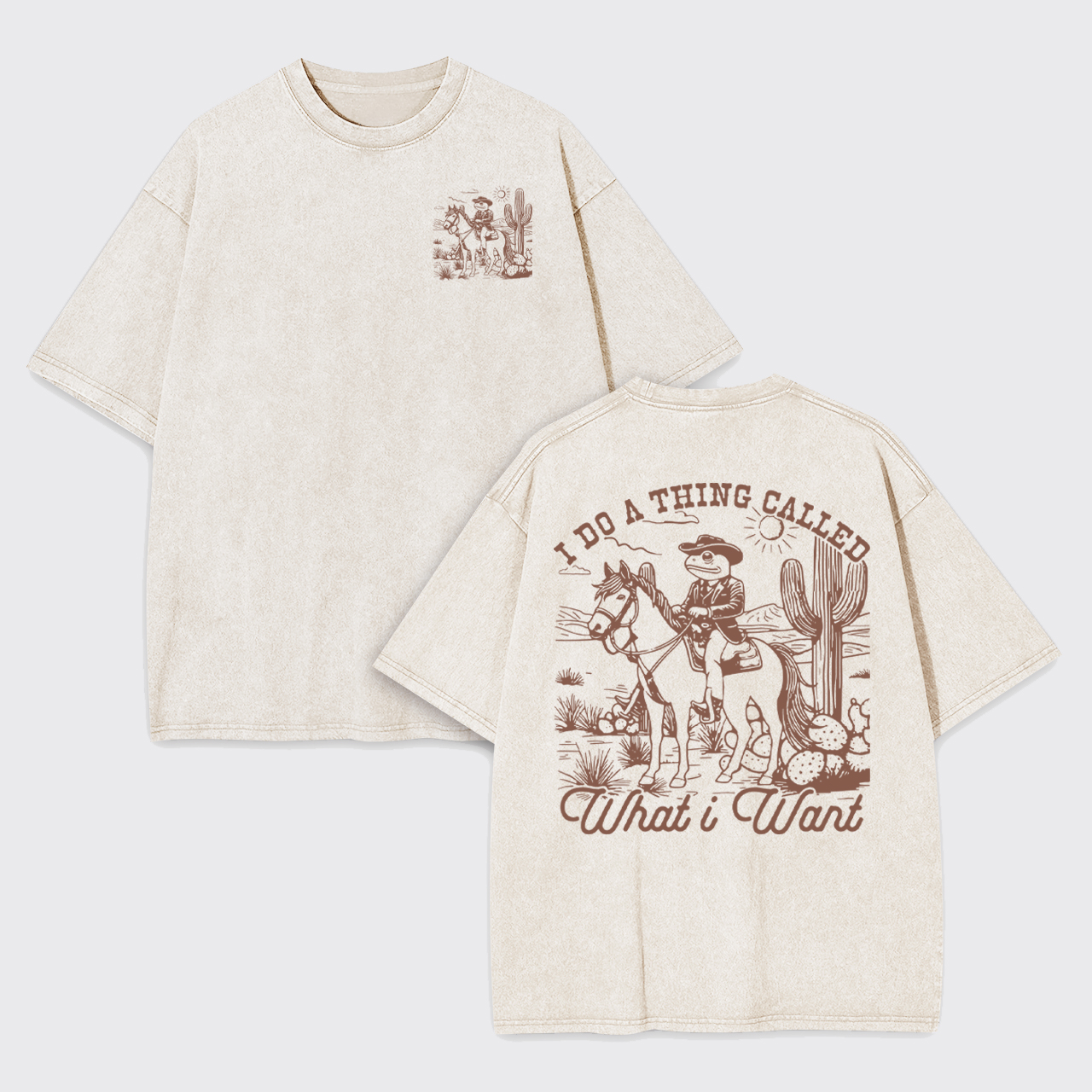 I Do A Thing Called What i Want Garment-dye Tees