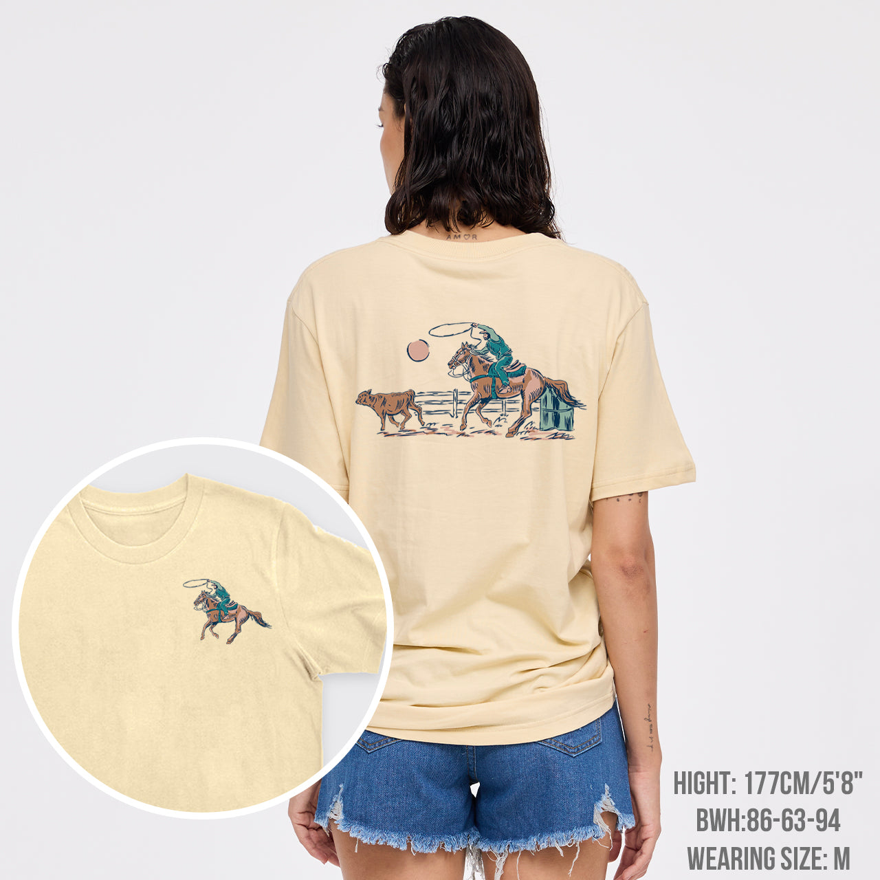 Western Cowboy Rodeo T-Shirts