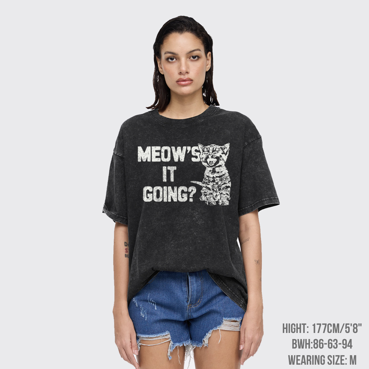 Meow's It Going Garment-dye Tees