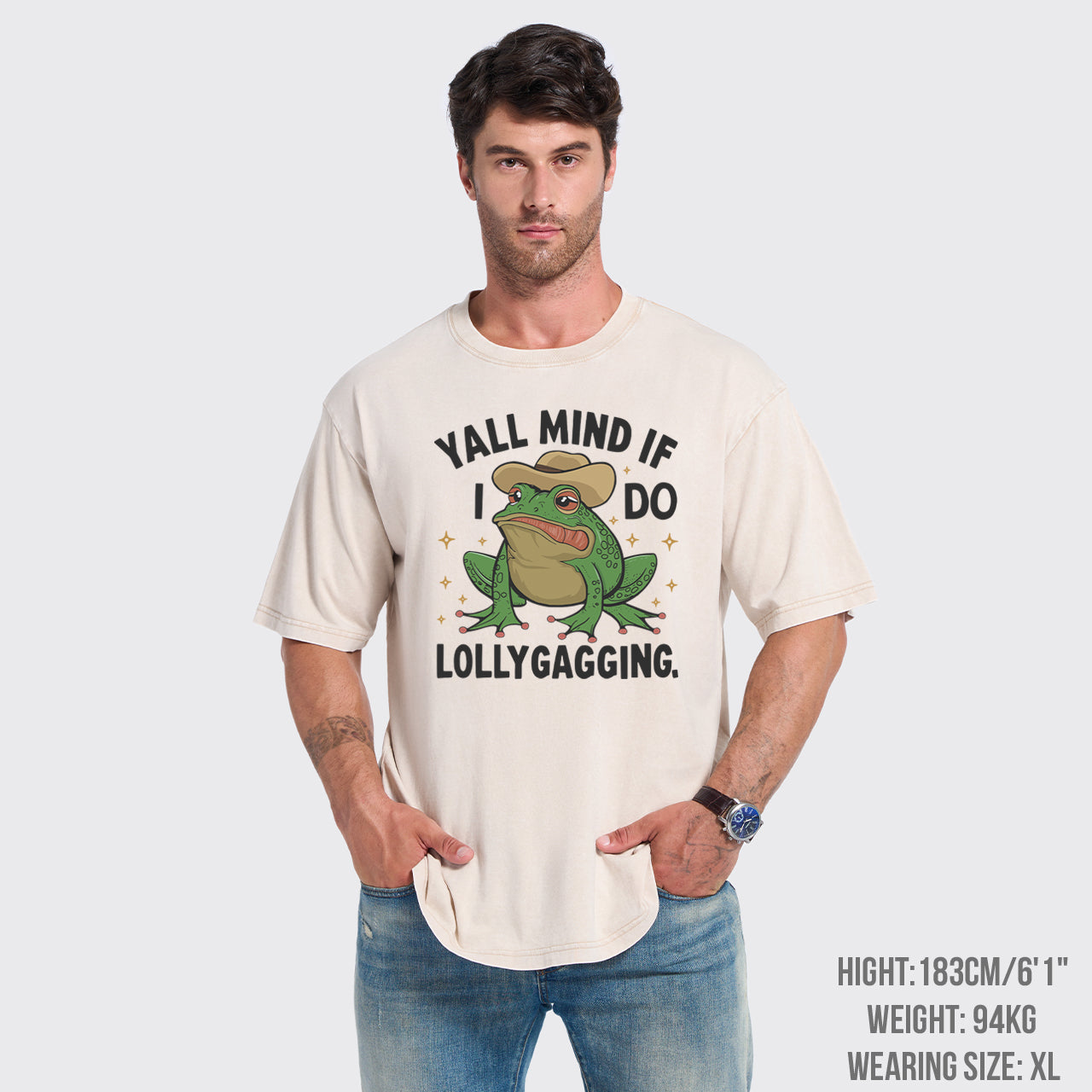 Yall Mind If I Do Some Lollygagging Garment-dye Tees