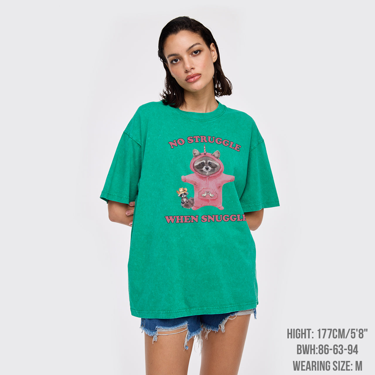 No Struggle When Snuggle Garment-dye Tees