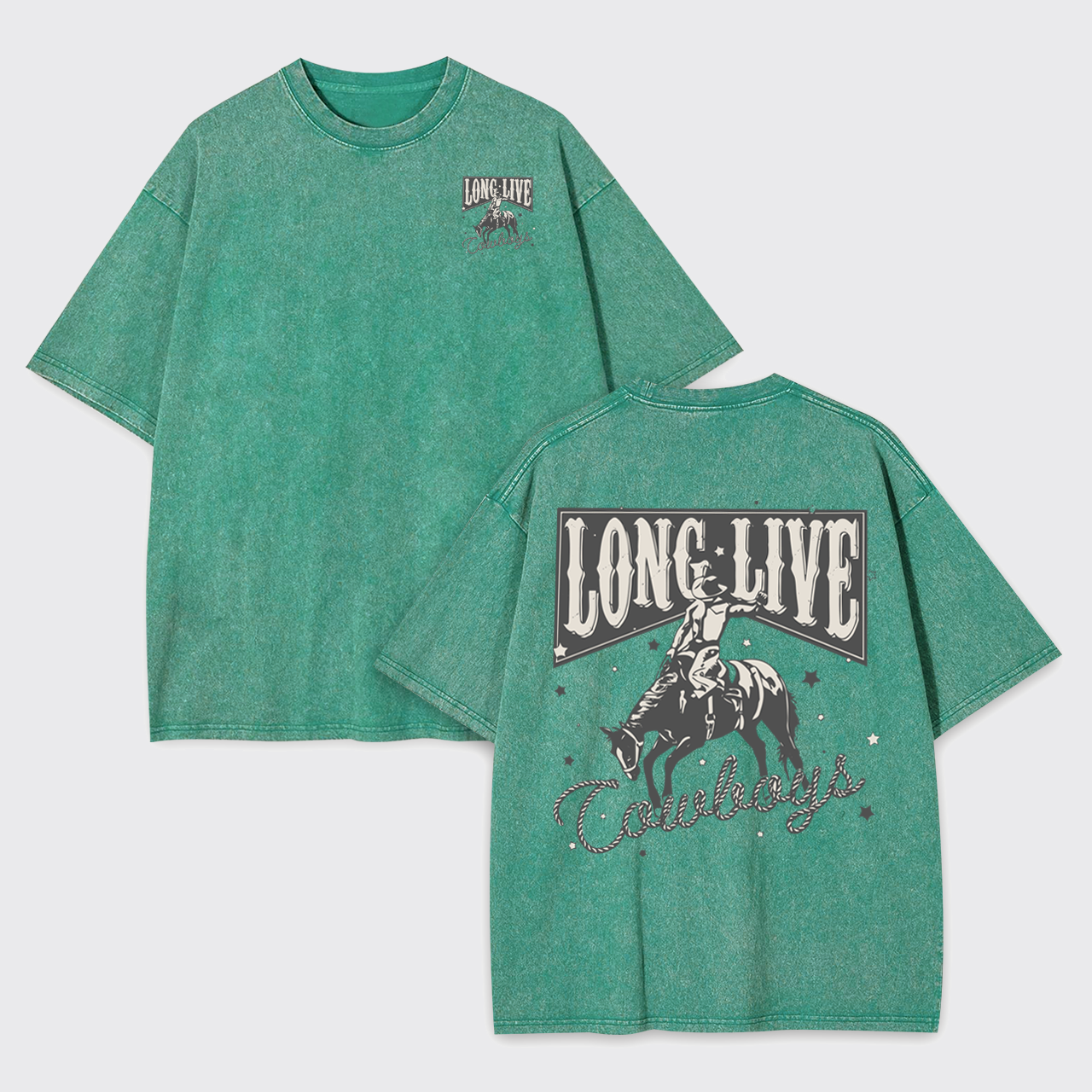 Long Live Cowboy Garment-dye Tees