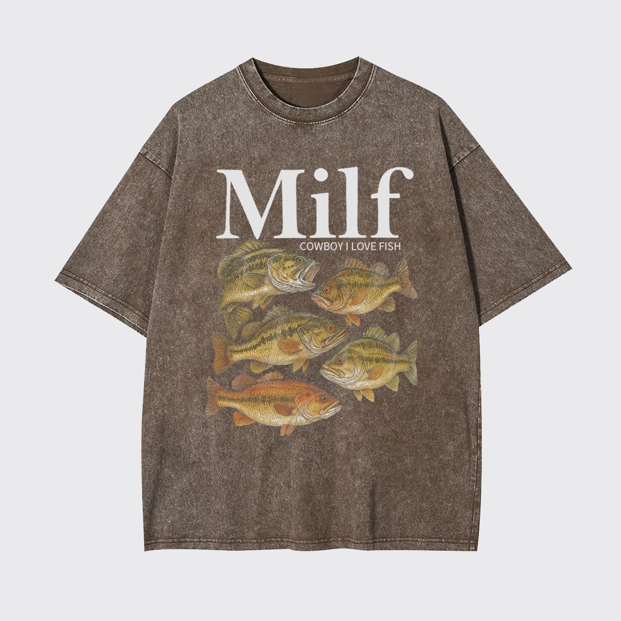 I Love Fish Garment-dye Tees