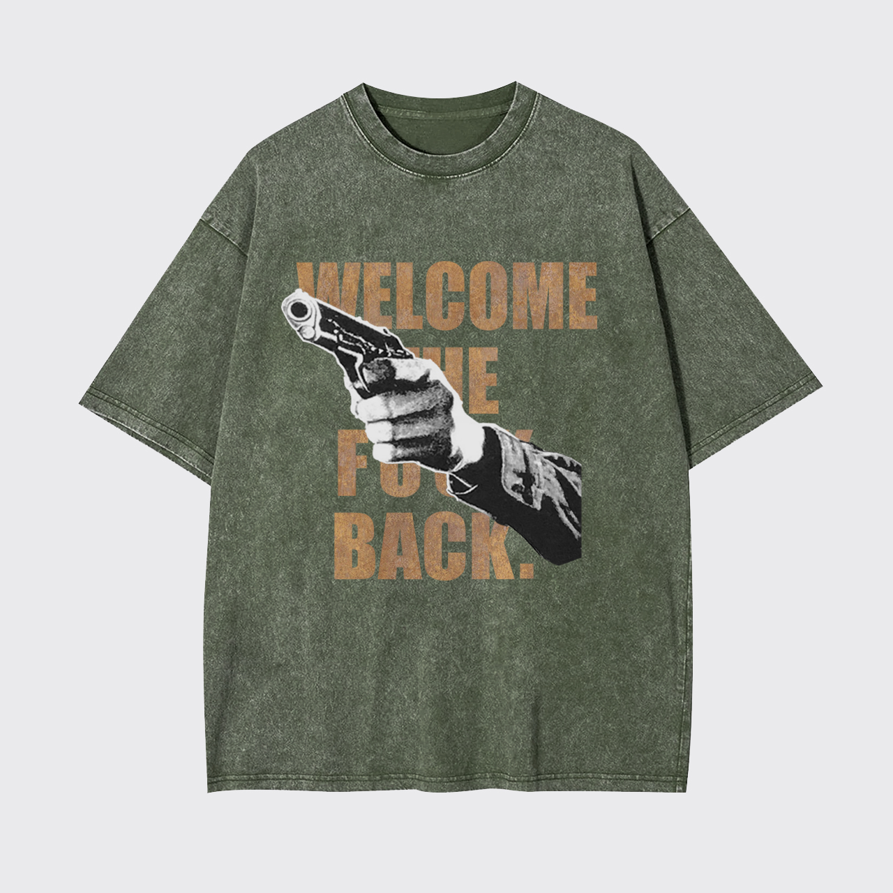 Welcome The Back Garment-dye Tees