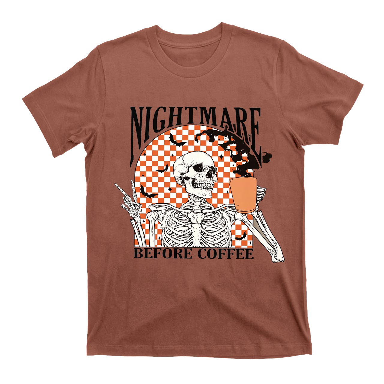 Nightmare Before Coffee Halloween T-Shirts