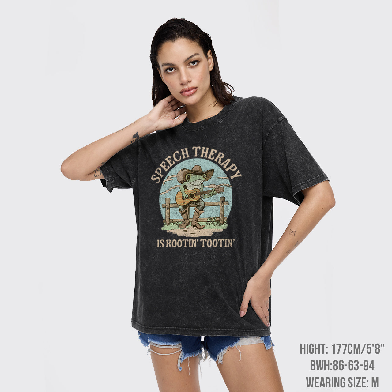 Speech Therapy Is Rootin' Tootin' Garment-dye Tees
