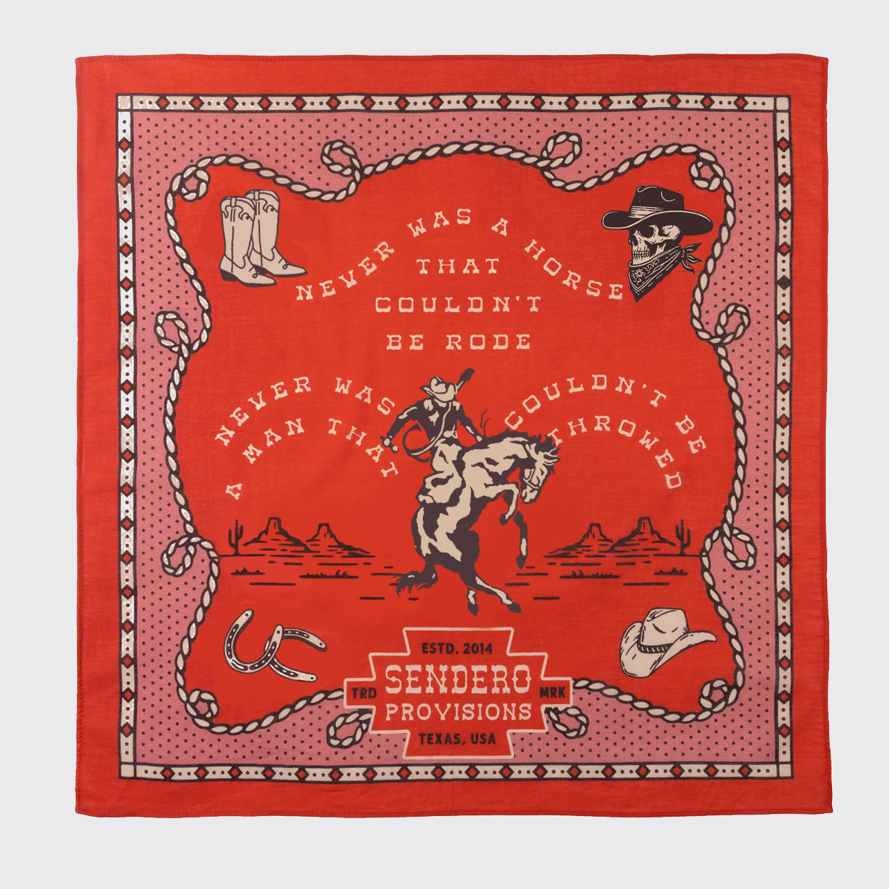 Never Was a Horse_Broncobay Bandana