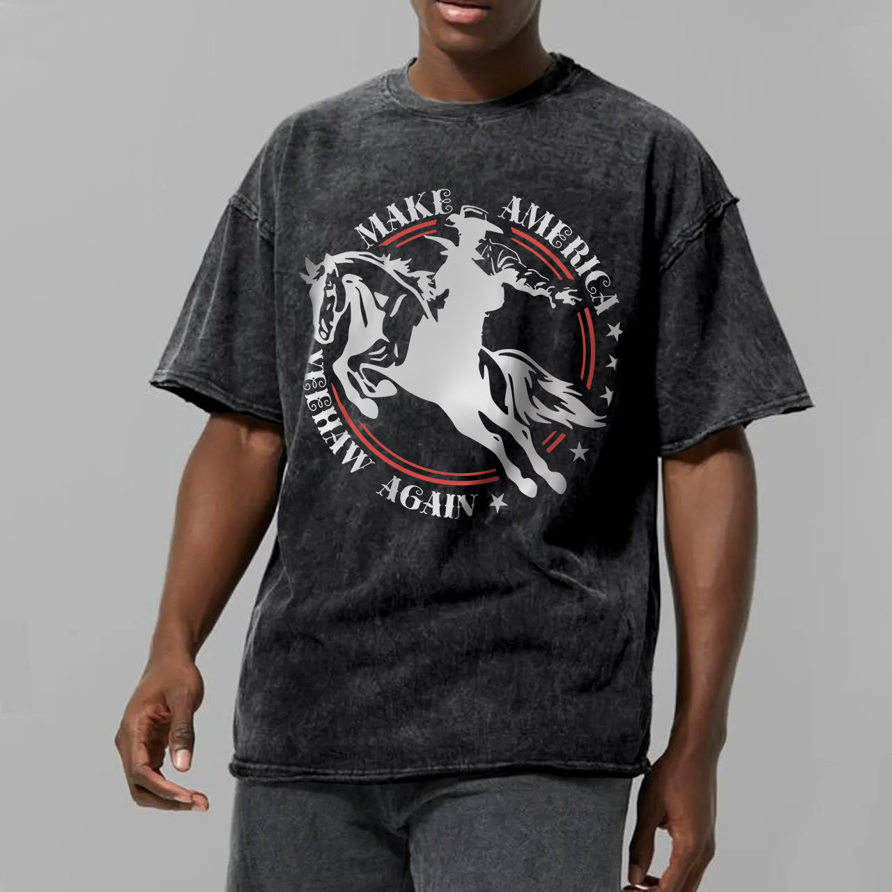 Make America Yee Haw Again Garment-dye Tees