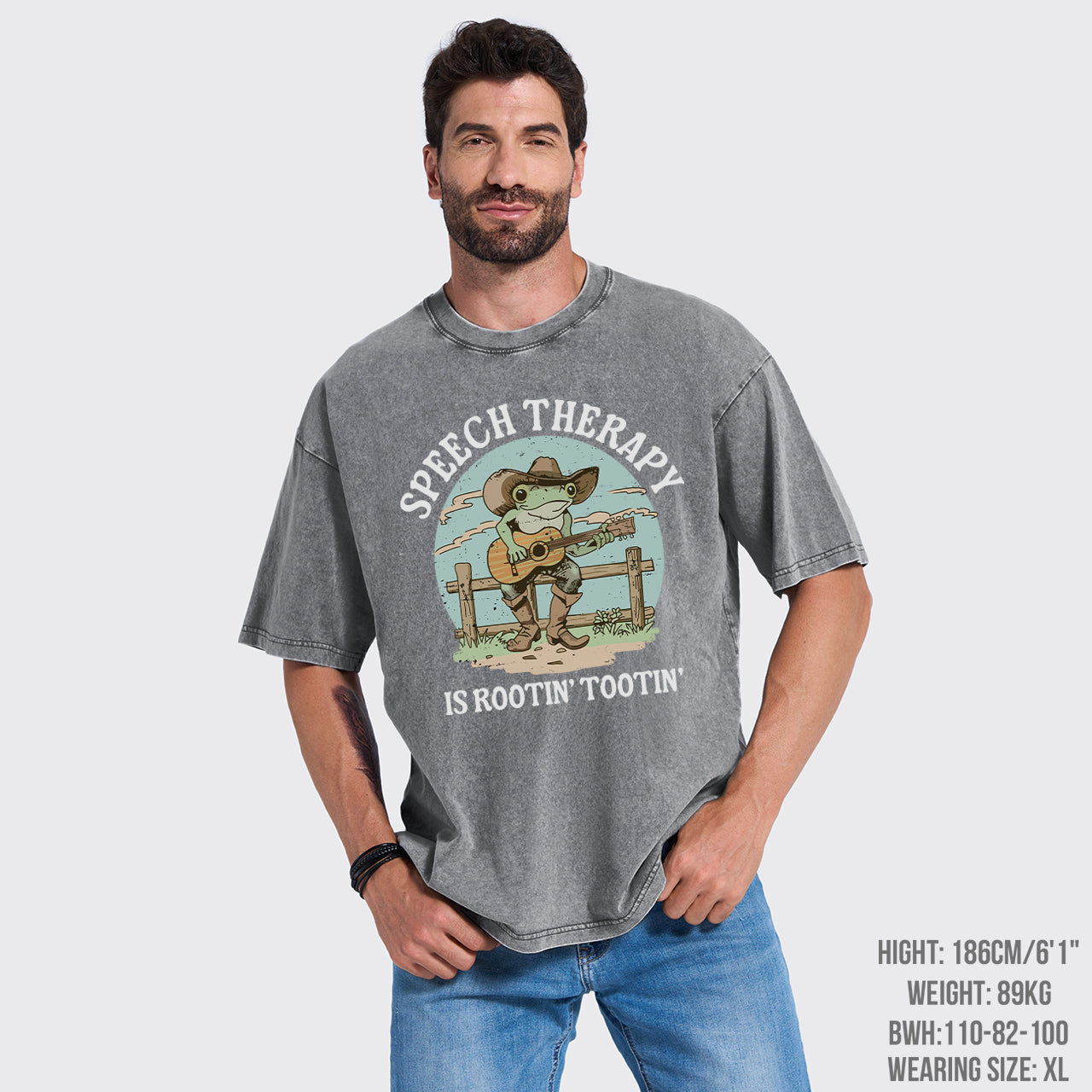 Speech Therapy Is Rootin' Tootin' Garment-dye Tees