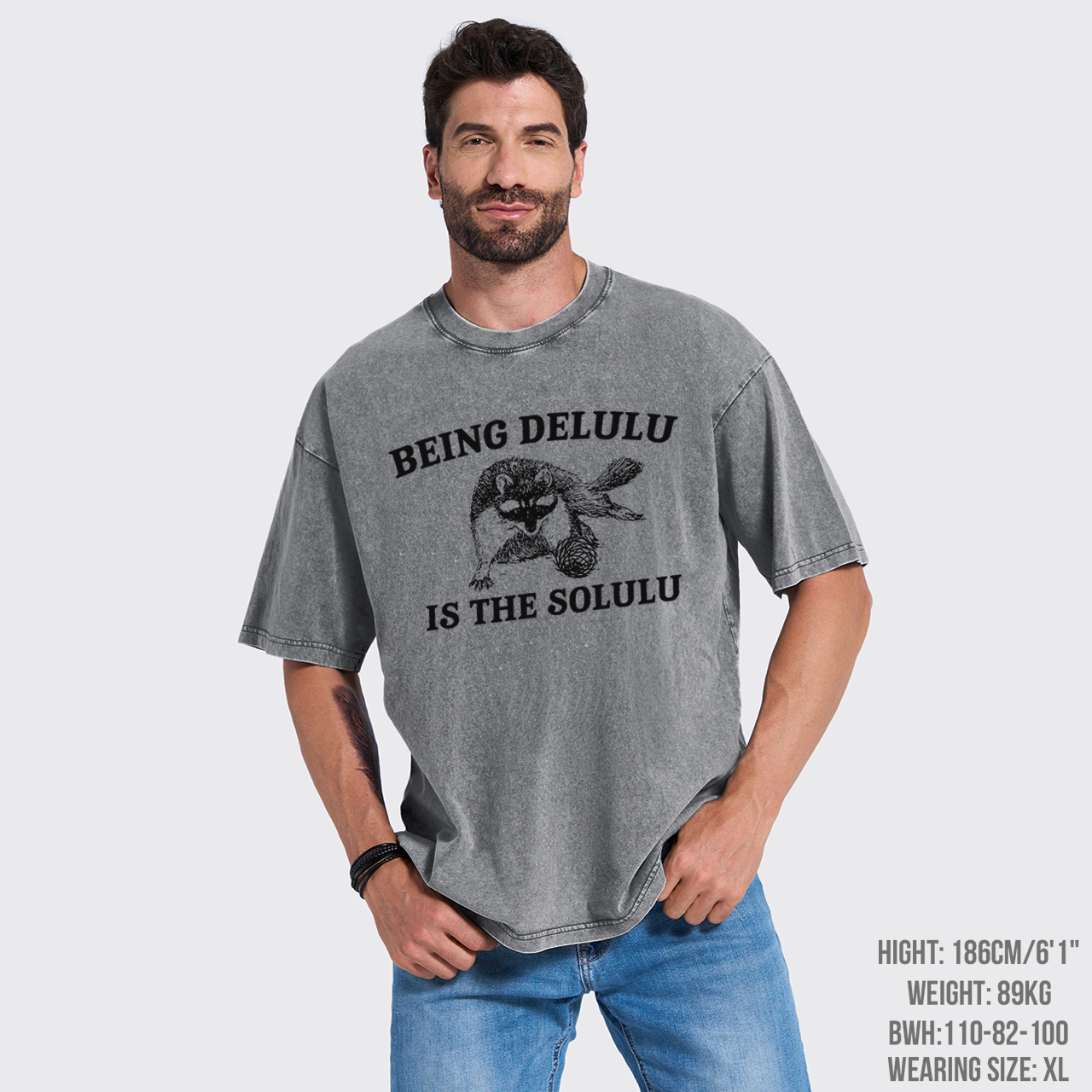 Being Delulu Is The Solulu Garment-dye Tees