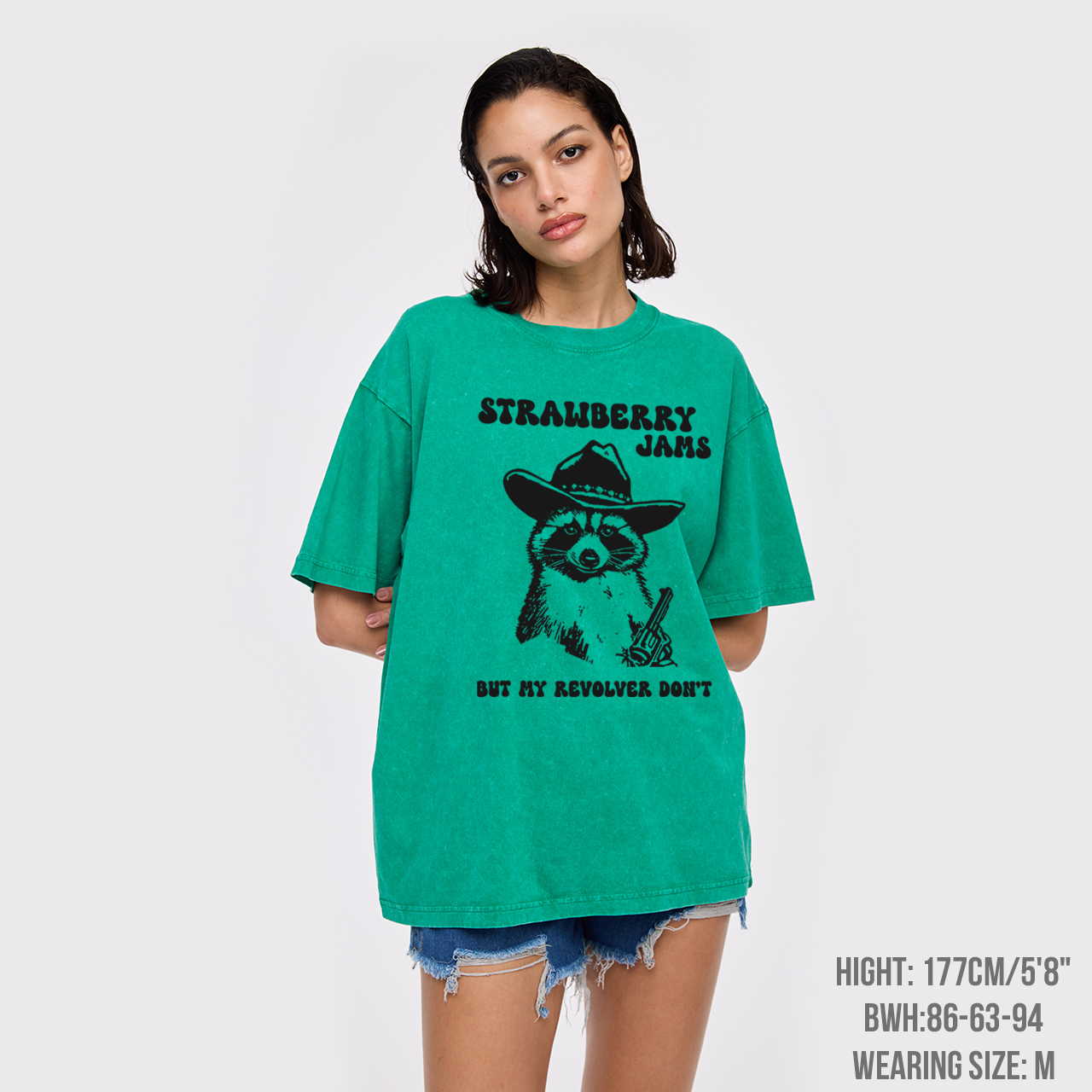 Strawberry Jams But My Revolver Don't Garment-dye Tees