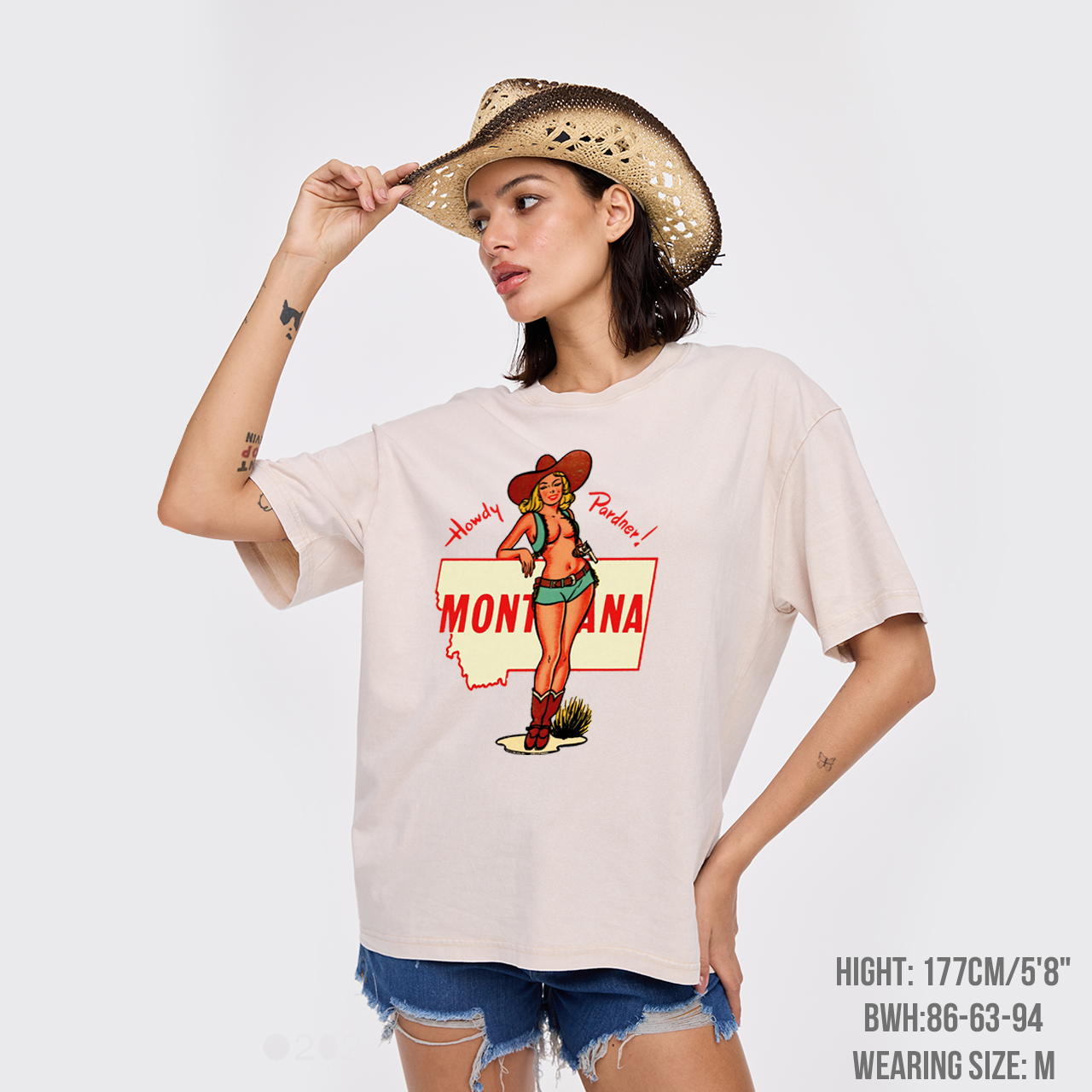 Vintage Cowgirl Garment-dye Tees