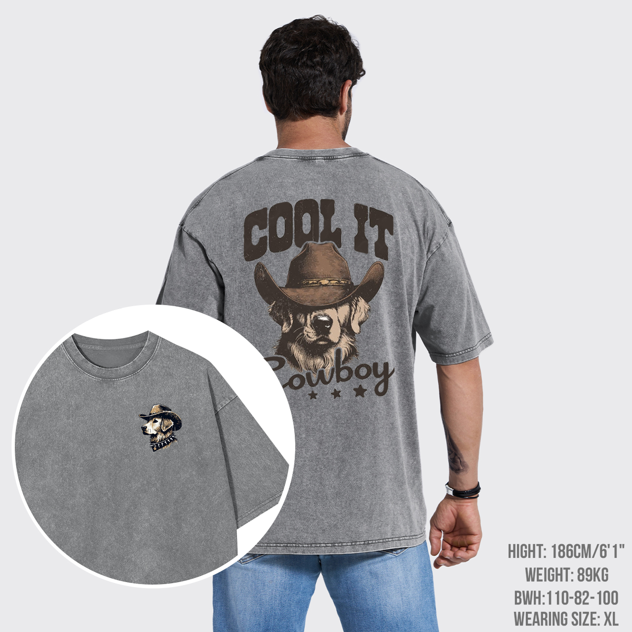 Cool It Cowboy Garment-dye Tees