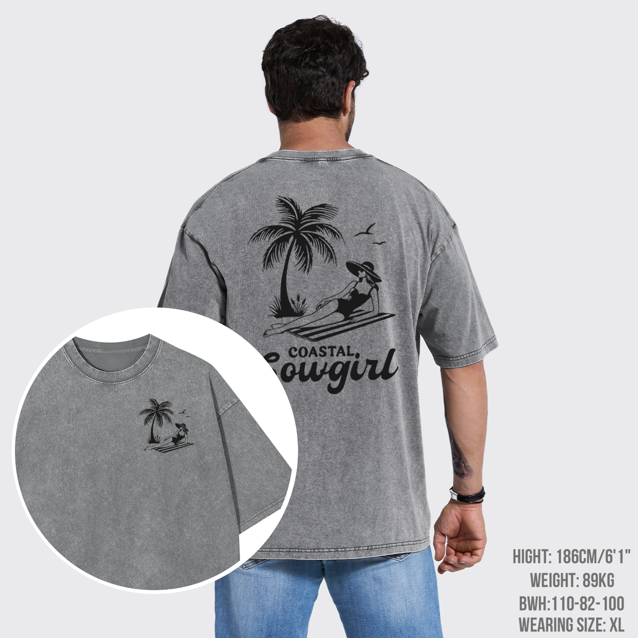 Coastal Cowgirl Garment-dye Tees