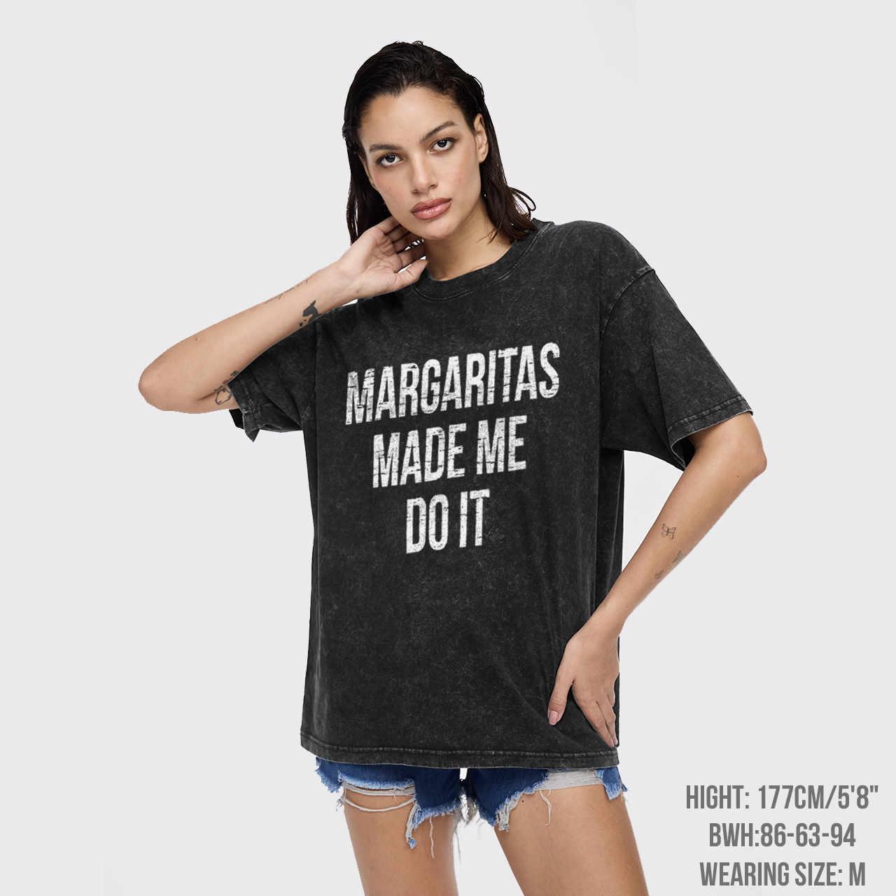 Margaritas Made Me Do It Garment-dye Tees