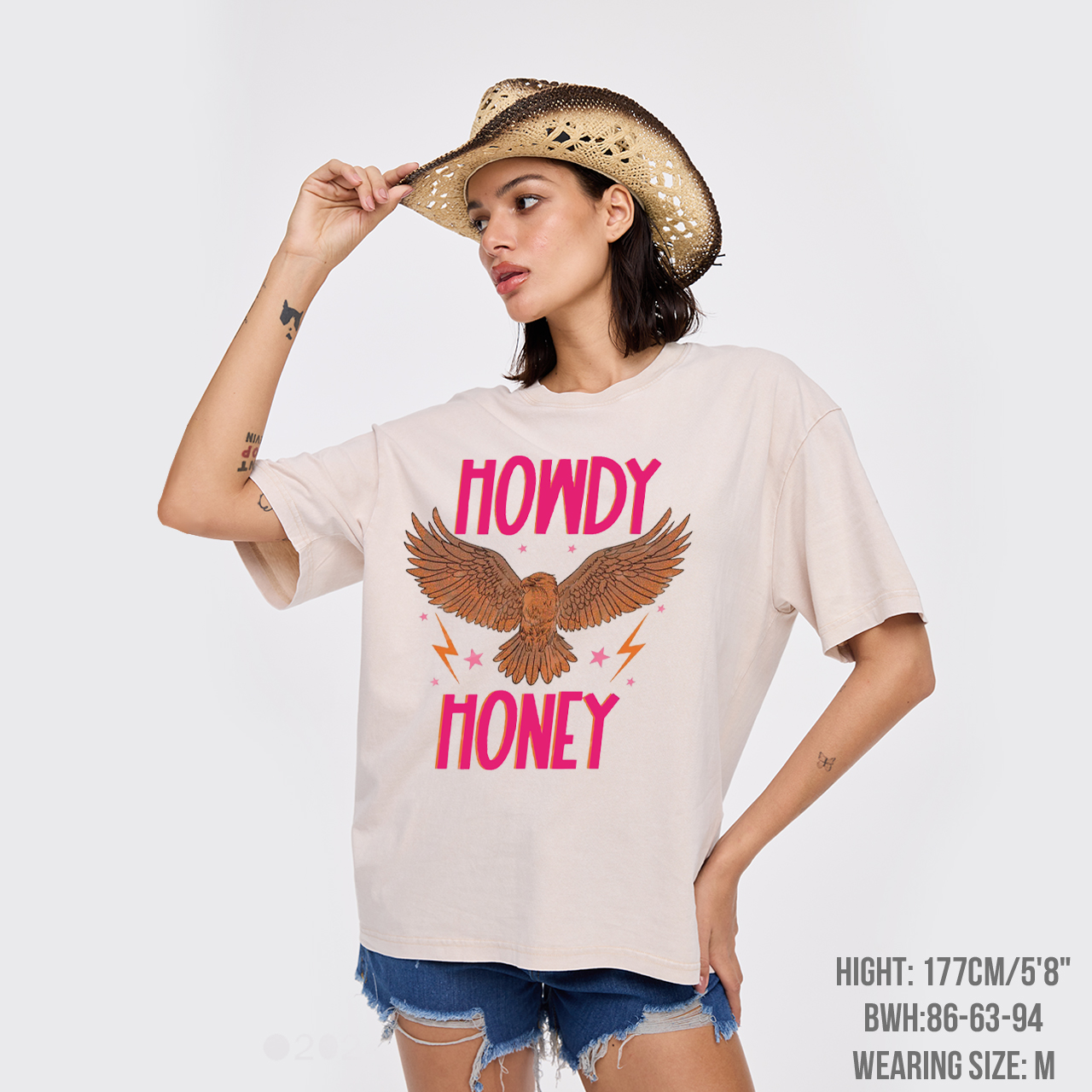 Howdy Honey Garment-dye Tees