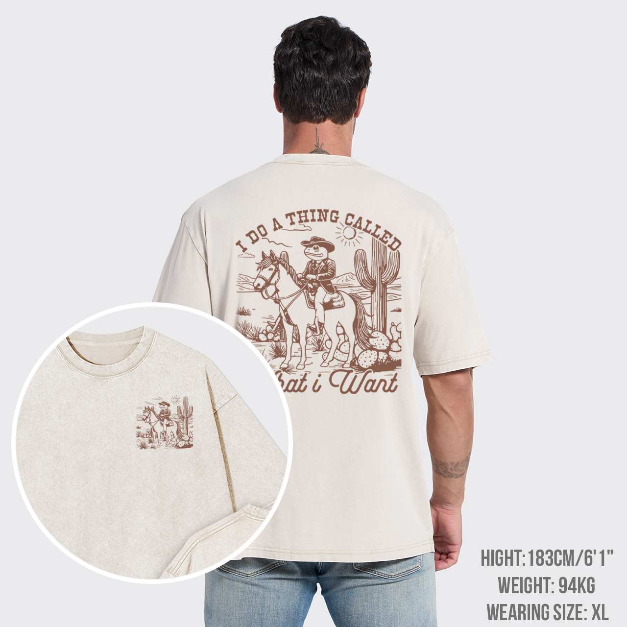 I Do A Thing Called What i Want Garment-dye Tees