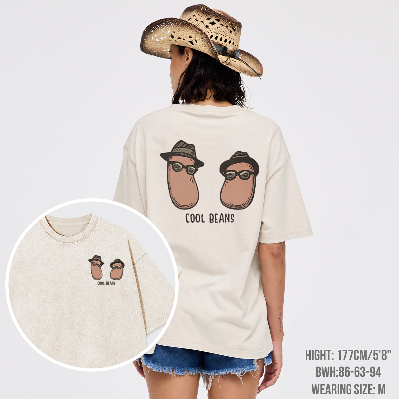 Cool Beans Garment-dye Tees