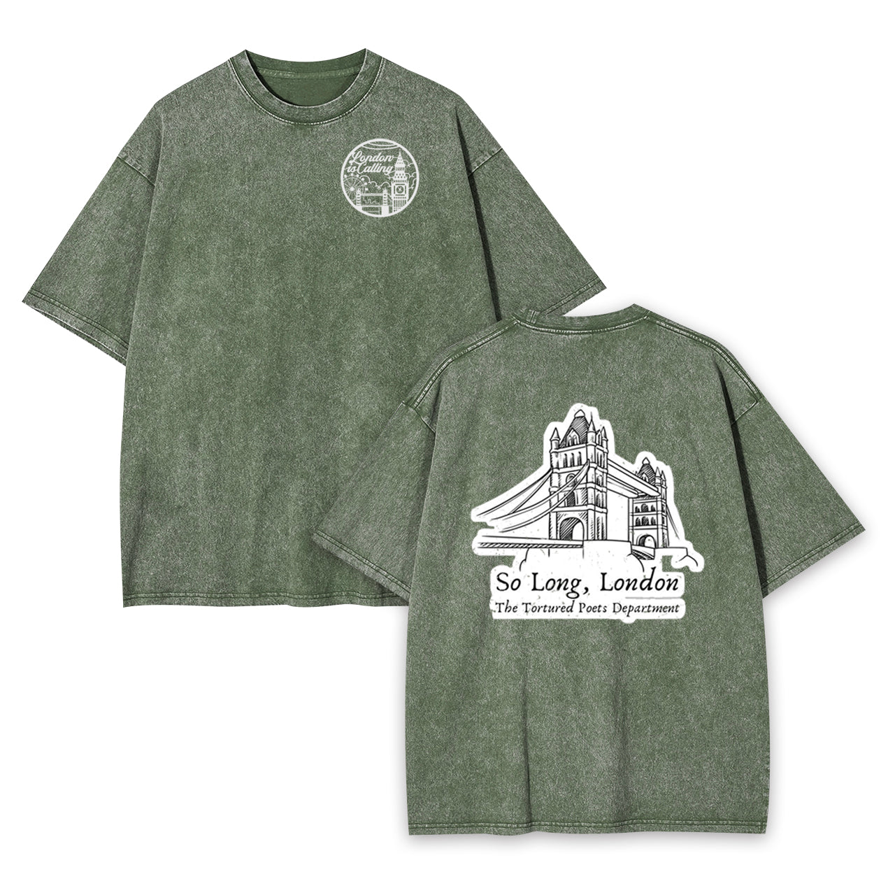 London Boy So Long Garment-dye Tees