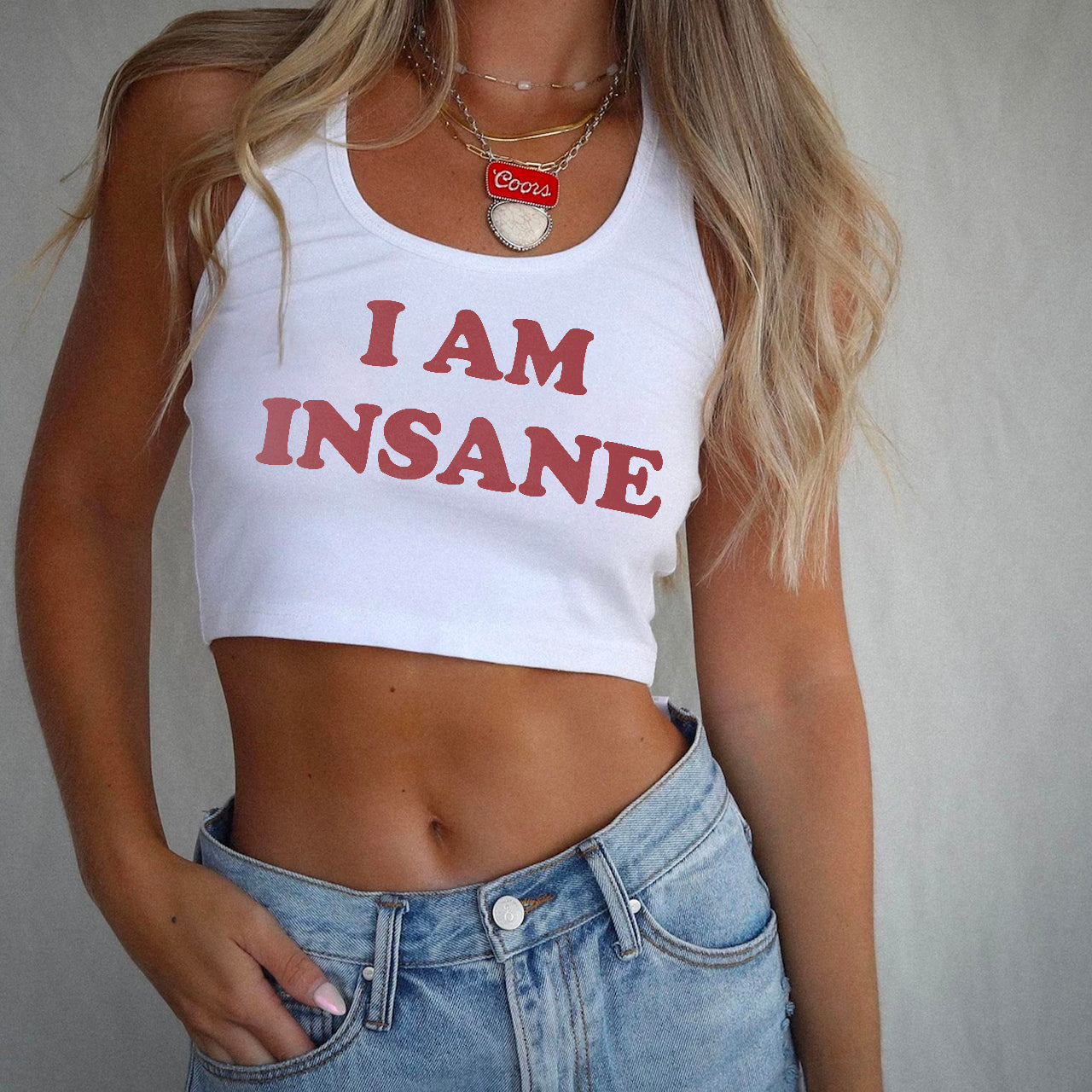 I Am Insane Tank Top