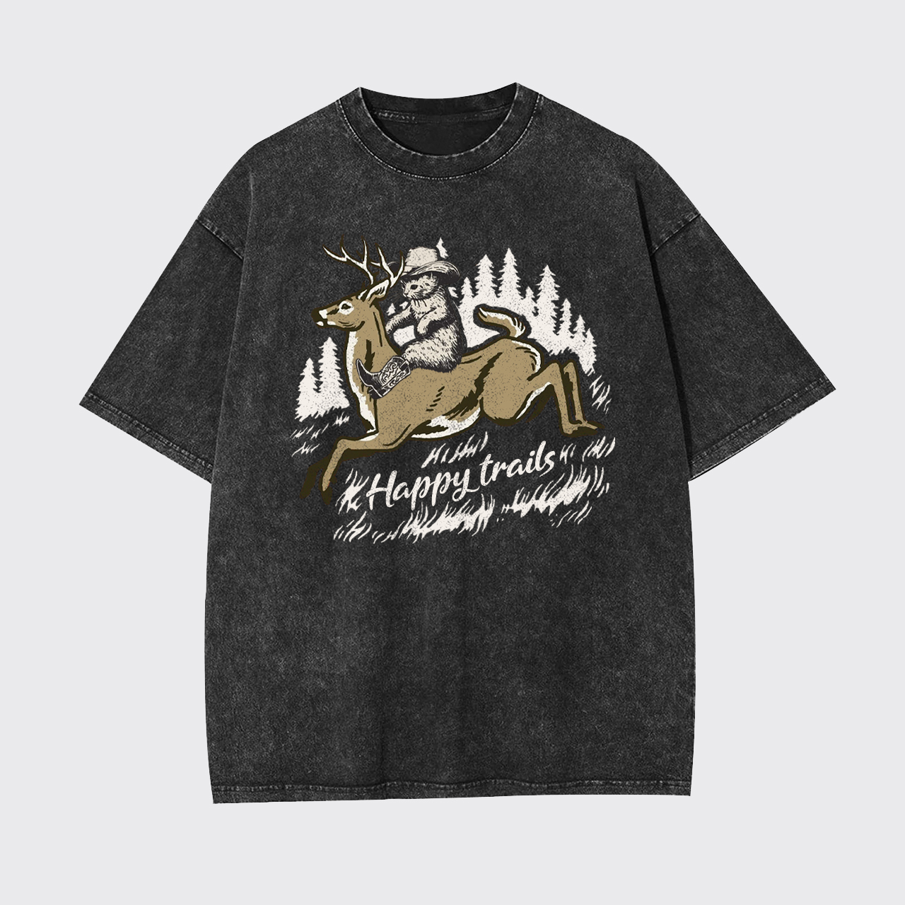 Happy Trails Garment-dye Tees