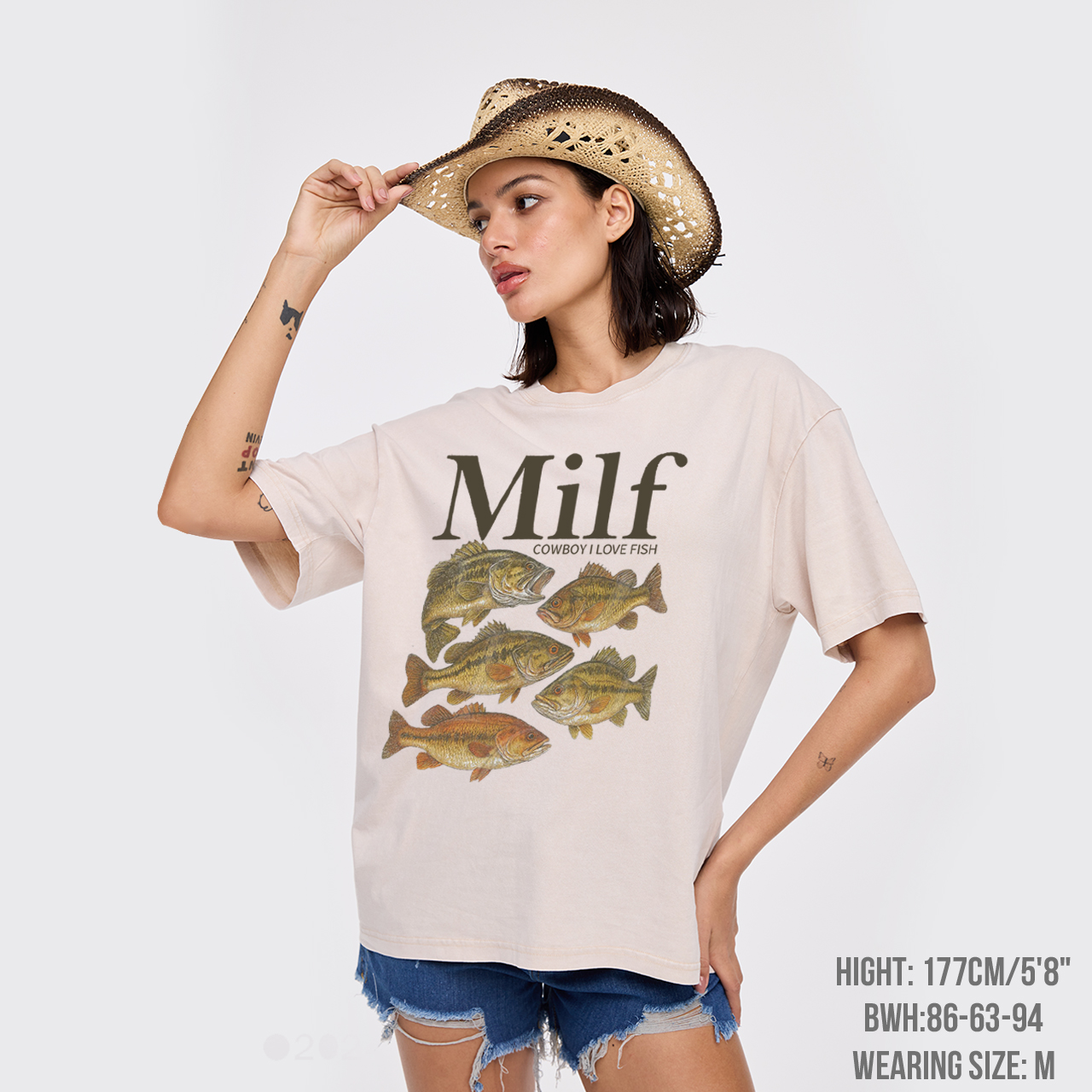 I Love Fish Garment-dye Tees