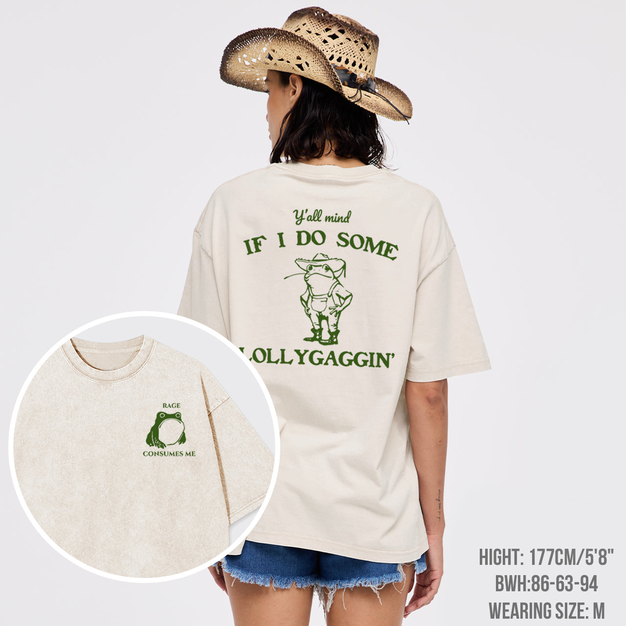 Rage Consumes Me Garment-dye Tees