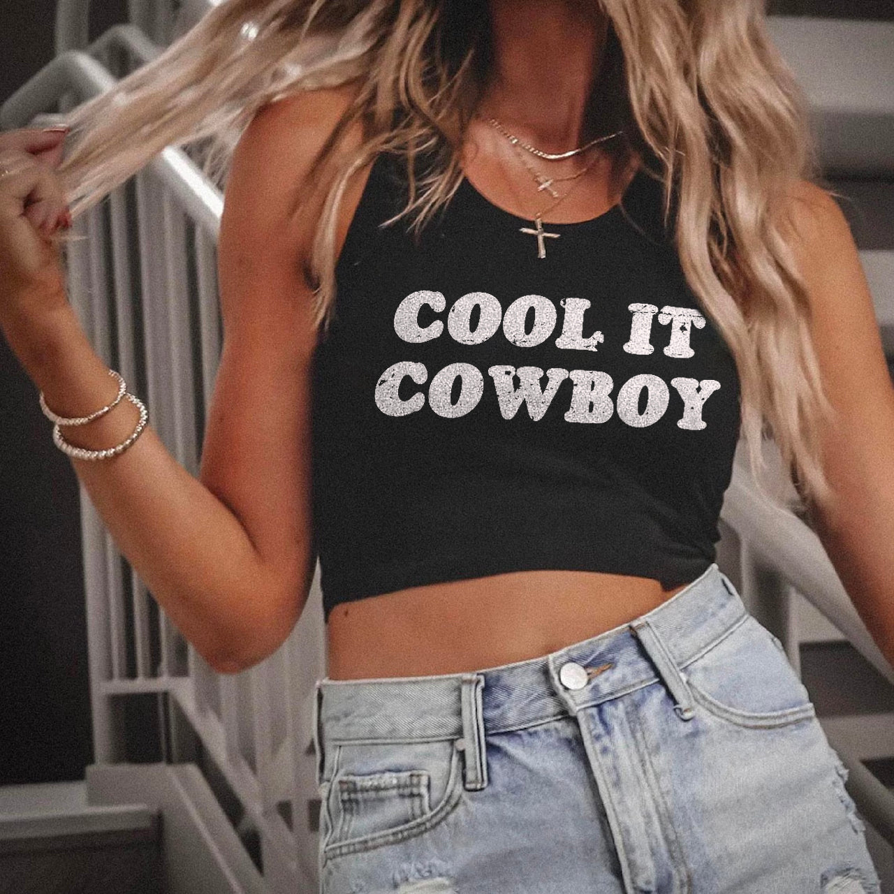 Cool It Cowboy Tank Top
